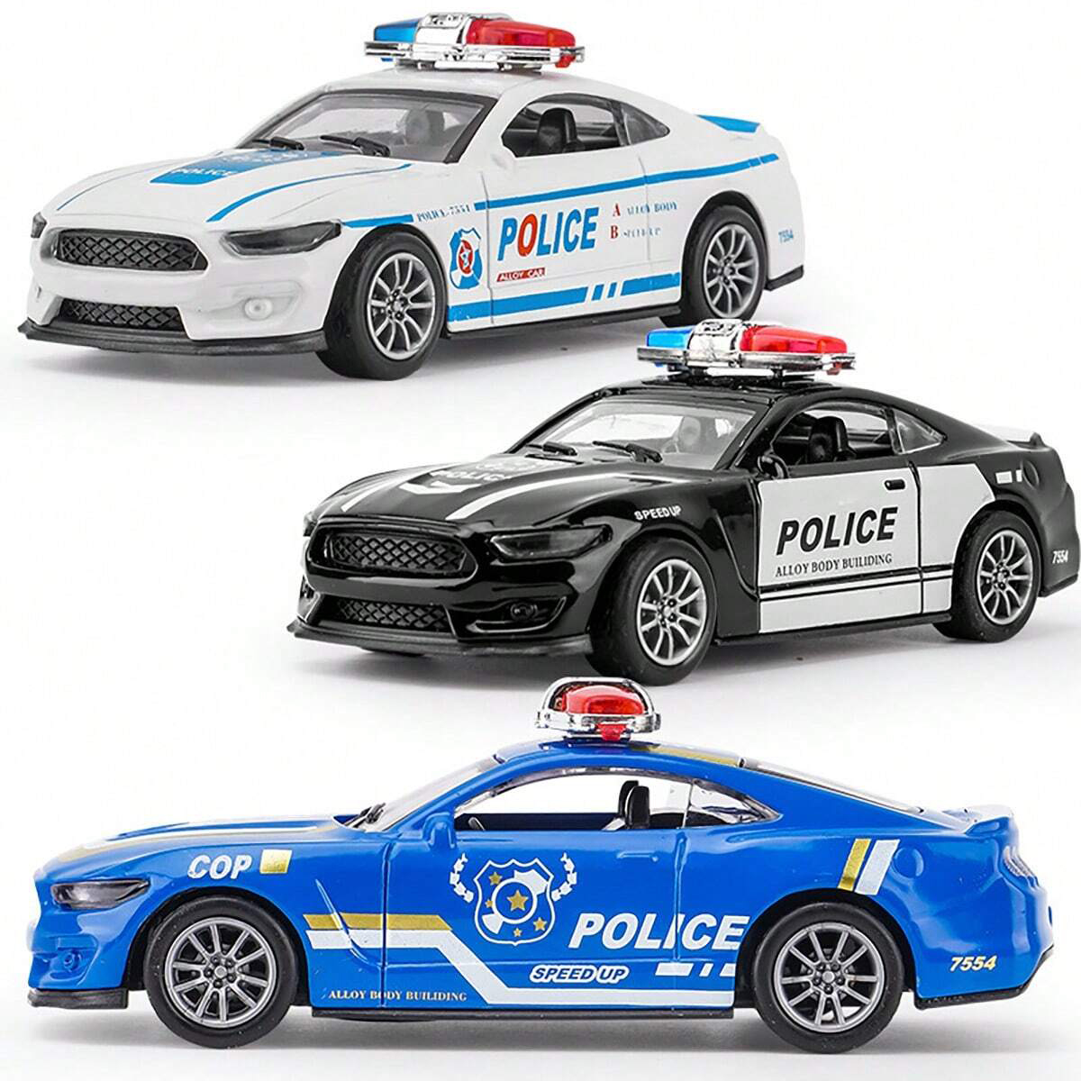 Kids Toys Vehicle - Modellauto aus Druckgusslegierung mit Rückziehfunktion, nicht