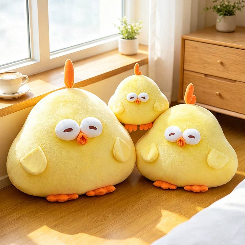 Kids Toys Yellow - Neues Niedliches Dundun Hühner-Plüschtier, Weiches Gefülltes