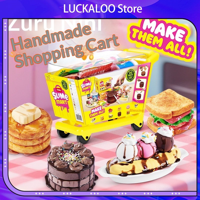 Kids Toys Kitchen - Zuru Mini Slime Mart Einkaufswagen Überraschungsbox