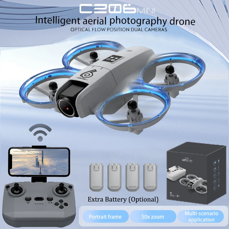 Kids Toys Helicopter - CZ06 Mini RC Quadcopter Drohne –