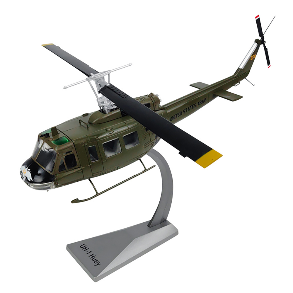 Kids Toys Helicopter - 1/48 Maßstab Legierung Transport Hubschrauber UH-1