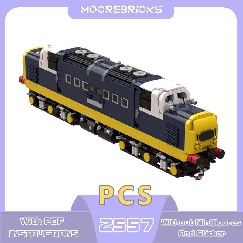 Popular Kids Xmas Toys - MOC Beliebte Schienen Klasse 55 Lokomotive