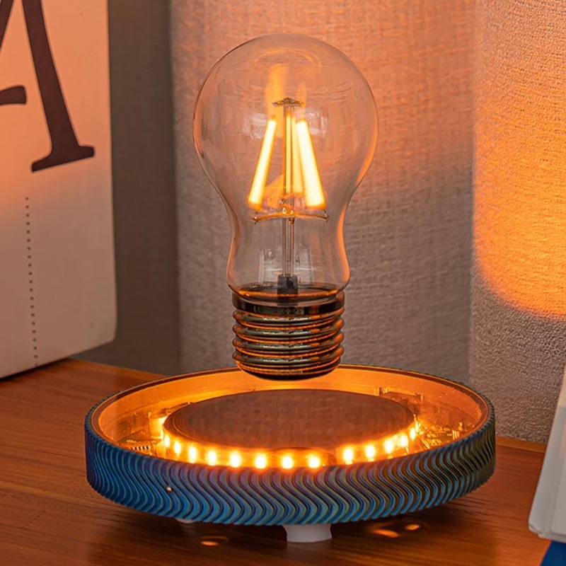 Kids Toys Unique - Schwebende Kabellose LED-Glühbirne Schreibtischlampe für Einzigartige