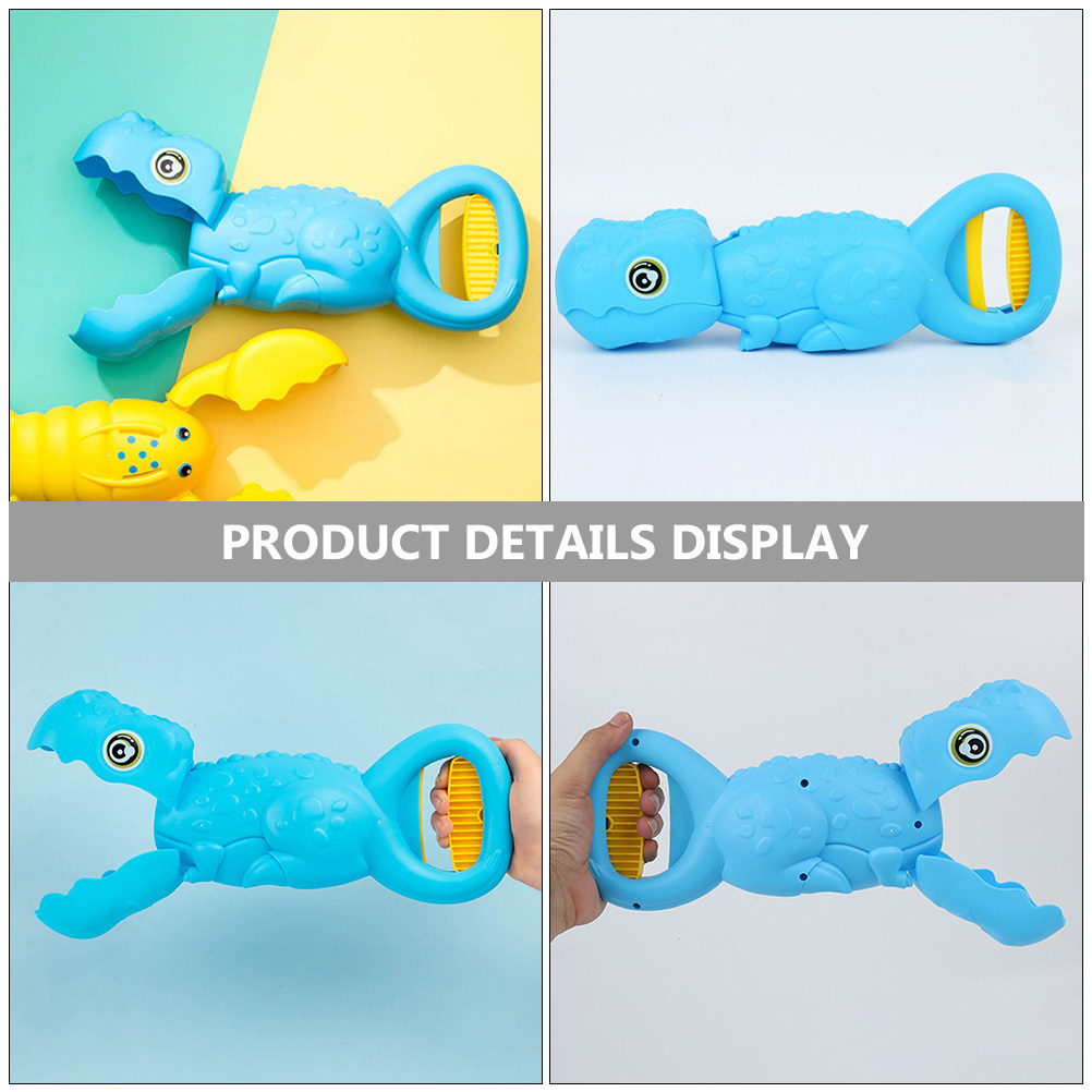 Kids Toys Vehicle - Cartoon-Alligator-Greifer aus Kunststoff, mechanischer Arm, Müllgreifer,