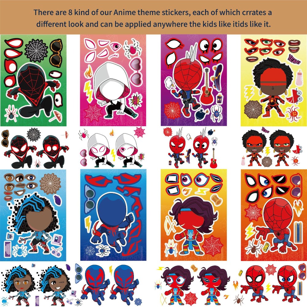 8/24 Stück Spider-Man Puzzle-A – Kids Toys Supplier Bewertung und Preis