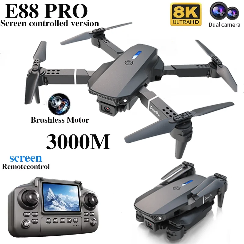Professionelle E88 PRO Drohne  – Kids Toys Helicopter Bewertung und Preis