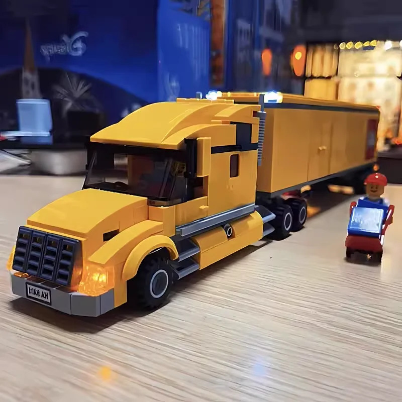 Technischer gelber Liefertrans – Kids Toys Delivery Today Bewertung und Preis
